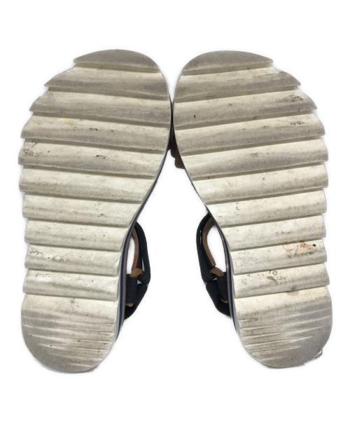 HENDER SCHEME（エンダースキーマ）Hender Scheme (エンダースキーマ) webb サンダル ブラック×ネイビー サイズ:5の古着・服飾アイテム