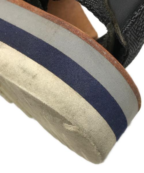 HENDER SCHEME（エンダースキーマ）Hender Scheme (エンダースキーマ) webb サンダル ブラック×ネイビー サイズ:5の古着・服飾アイテム