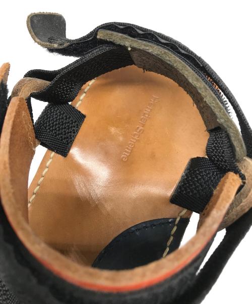 HENDER SCHEME（エンダースキーマ）Hender Scheme (エンダースキーマ) webb サンダル ブラック×ネイビー サイズ:5の古着・服飾アイテム