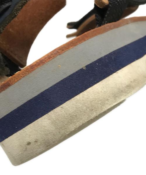 HENDER SCHEME（エンダースキーマ）Hender Scheme (エンダースキーマ) webb サンダル ブラック×ネイビー サイズ:5の古着・服飾アイテム