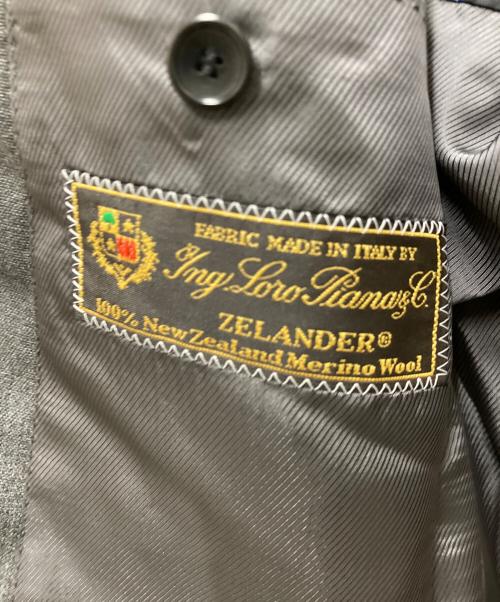 EDIFICE（エディフィス）EDIFICE (エディフィス) ロロピアーナ SUPER130S セットアップ グレー サイズ:48の古着・服飾アイテム