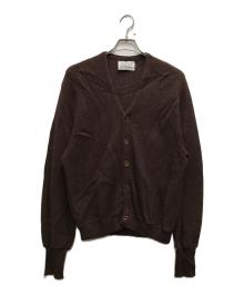 arnold palmer（アーノルドパーマー）の古着「70's USA製ヴィンテージカーディガン」｜ブラウン
