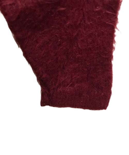 YOUNG BREED by REVERE（ヤングブリード）YOUNG BREED by REVERE (ヤングブリード) 60's モヘアVネックニット レッド サイズ:Lの古着・服飾アイテム