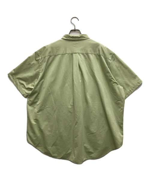 KANEMASA（カネマサ）KANEMASA (カネマサ) ROYAL OX DRESS JERSEY SHORT SLEEVE SHIRT 黄緑 サイズ:3の古着・服飾アイテム