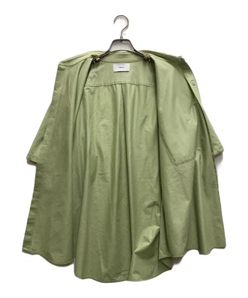 KANEMASA（カネマサ）KANEMASA (カネマサ) ROYAL OX DRESS JERSEY SHORT SLEEVE SHIRT 黄緑 サイズ:3の古着・服飾アイテム