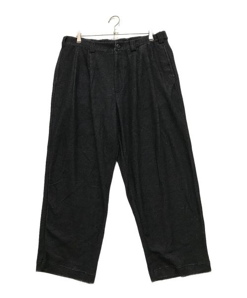 mocT（モクティ）mocT (モクティ) BACK FLEECE SLACKS PANTS ブラック サイズ:XLの古着・服飾アイテム