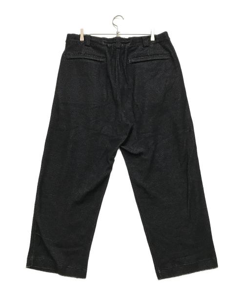 mocT（モクティ）mocT (モクティ) BACK FLEECE SLACKS PANTS ブラック サイズ:XLの古着・服飾アイテム