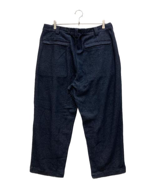 mocT（モクティ）mocT (モクティ) BACK FLEECE SLACKS PANTS ネイビー サイズ:XLの古着・服飾アイテム