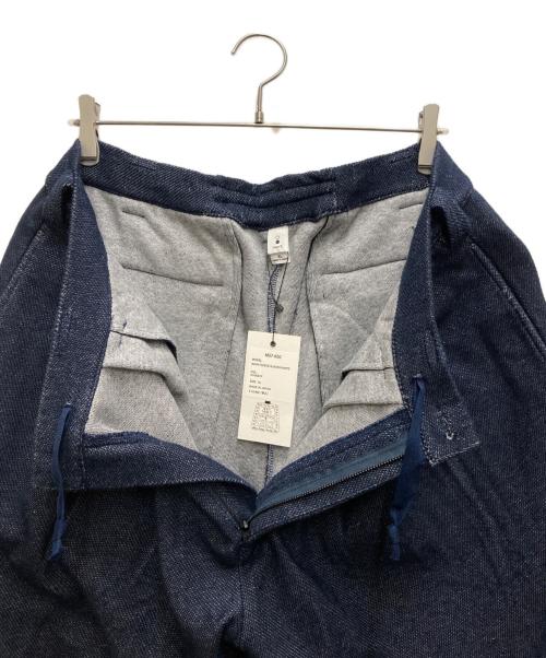 mocT（モクティ）mocT (モクティ) BACK FLEECE SLACKS PANTS ネイビー サイズ:XLの古着・服飾アイテム