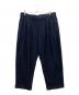 mocT（モクティ）の古着「BACK FLEECE SLACKS PANTS」｜ネイビー
