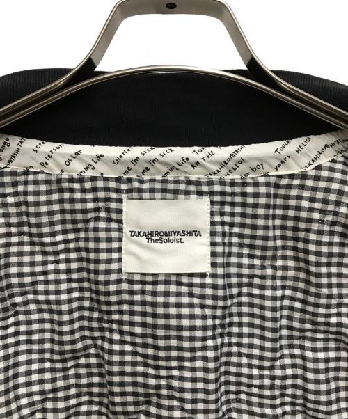 TAKAHIROMIYASHITA TheSoloIst.（タカヒロミヤシタ ザソロイスト）TAKAHIROMIYASHITA TheSoloIst. (タカヒロミヤシタ ザソロイスト) Vintage quilt flight jacket ホワイト×レッド サイズ:44の古着・服飾アイテム