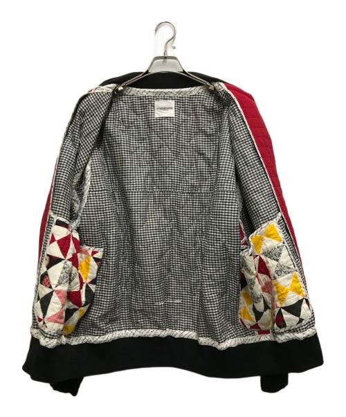 TAKAHIROMIYASHITA TheSoloIst.（タカヒロミヤシタ ザソロイスト）TAKAHIROMIYASHITA TheSoloIst. (タカヒロミヤシタ ザソロイスト) Vintage quilt flight jacket ホワイト×レッド サイズ:44の古着・服飾アイテム
