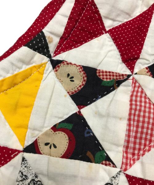 TAKAHIROMIYASHITA TheSoloIst.（タカヒロミヤシタ ザソロイスト）TAKAHIROMIYASHITA TheSoloIst. (タカヒロミヤシタ ザソロイスト) Vintage quilt flight jacket ホワイト×レッド サイズ:44の古着・服飾アイテム