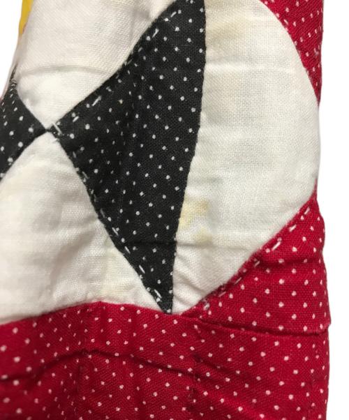 TAKAHIROMIYASHITA TheSoloIst.（タカヒロミヤシタ ザソロイスト）TAKAHIROMIYASHITA TheSoloIst. (タカヒロミヤシタ ザソロイスト) Vintage quilt flight jacket ホワイト×レッド サイズ:44の古着・服飾アイテム