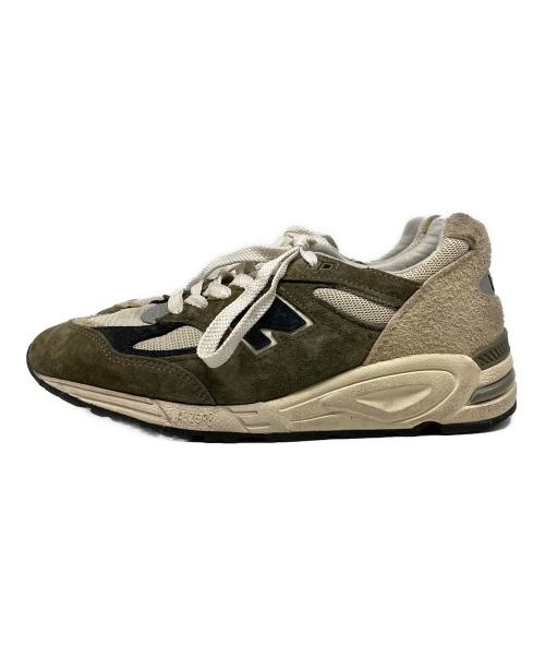 NEW BALANCE（ニューバランス）NEW BALANCE (ニューバランス) 990v2 グリーン サイズ:US 8 1/2の古着・服飾アイテム