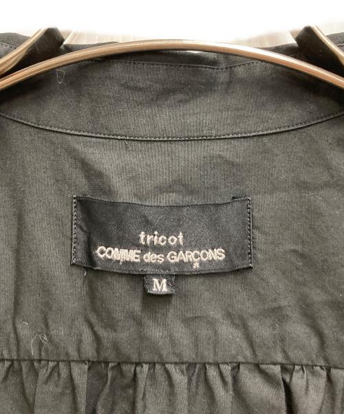 tricot COMME des GARCONS（トリココムデギャルソン）tricot COMME des GARCONS (トリココムデギャルソン) tao 定番綿ブロードブラウス ブラック サイズ:Ⅿの古着・服飾アイテム