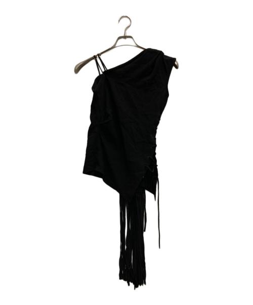 Acne studios（アクネ ストゥディオス）Acne studios (アクネ ストゥディオス) ワンショルダーブラウス ブラック サイズ:32の古着・服飾アイテム