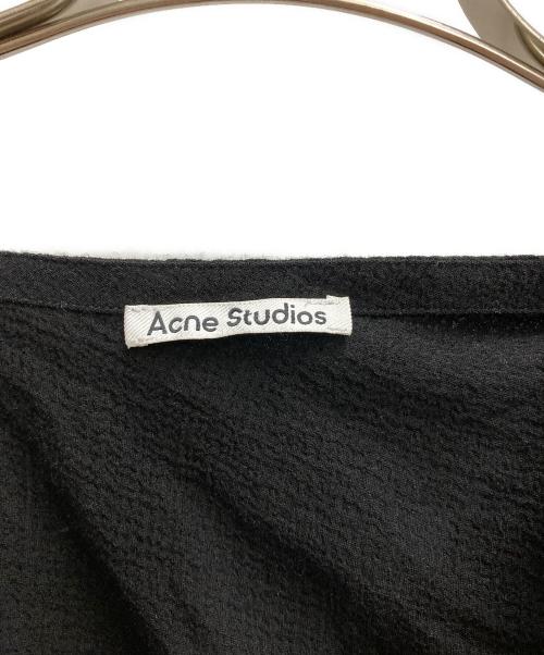 Acne studios（アクネ ストゥディオス）Acne studios (アクネ ストゥディオス) ワンショルダーブラウス ブラック サイズ:32の古着・服飾アイテム