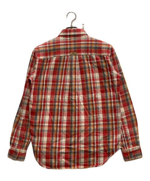 stussy（ステューシー）stussy (ステューシー) ネルシャツ レッド サイズ:Sの古着・服飾アイテム