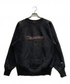 Championチャンピオン）の古着「90`Sロゴリバースウィーブ」｜ブラック