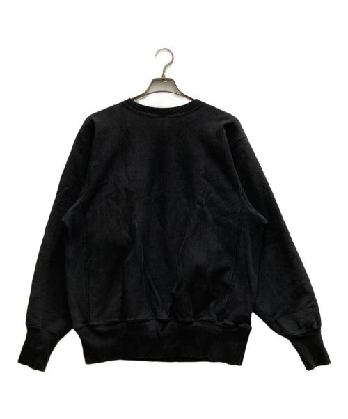 Champion（チャンピオン）Champion (チャンピオン) 90`Sロゴリバースウィーブ ブラック サイズ:Ⅼの古着・服飾アイテム