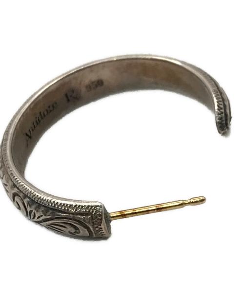 ANTIDOTE BUYERS CLUB（アンチドートバイヤーズクラブ）ANTIDOTE BUYERS CLUB (アンチドートバイヤーズクラブ) ENGRAVED HOOP EARRINGの古着・服飾アイテム