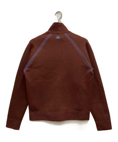 adidas（アディダス）adidas (アディダス) WALES BONNER (ウェールズボナー) Knit Track Top - Mystery Brown ブラウン サイズ:SIZE M(JPN L)の古着・服飾アイテム
