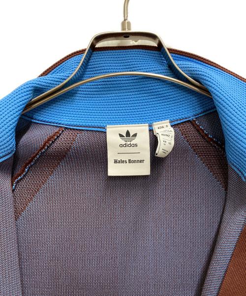 adidas（アディダス）adidas (アディダス) WALES BONNER (ウェールズボナー) Knit Track Top - Mystery Brown ブラウン サイズ:SIZE M(JPN L)の古着・服飾アイテム