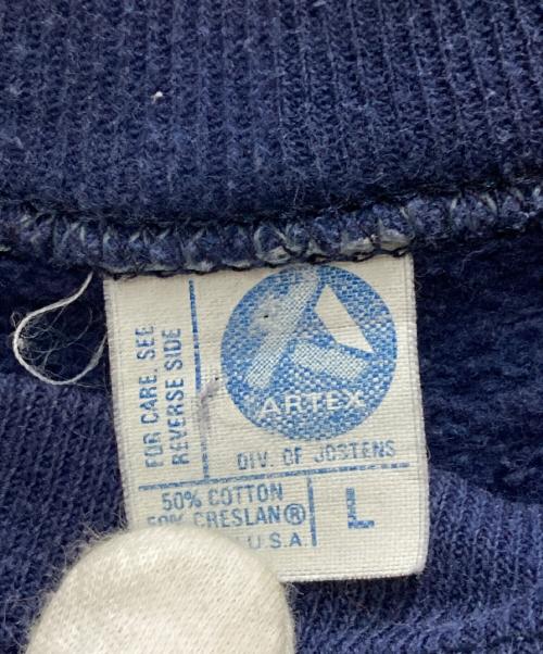 ArteX（アルテックス）ArteX (アルテックス) 70’S~ラグランスウェット ネイビー サイズ:Lの古着・服飾アイテム