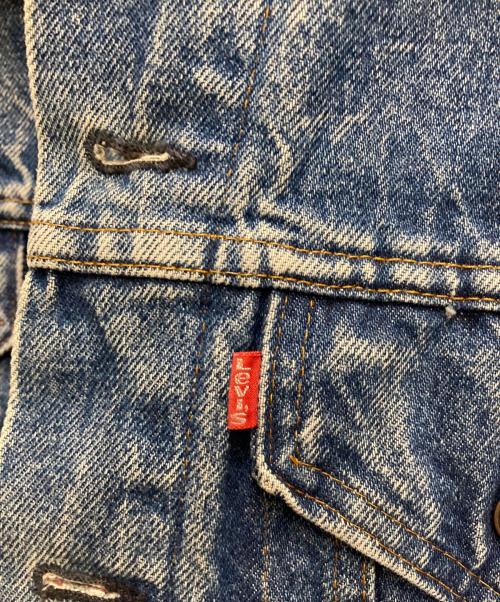 LEVI'S（リーバイス）LEVI'S (リーバイス) 80's チェックライニングデニムジャケット インディゴ サイズ:不明の古着・服飾アイテム