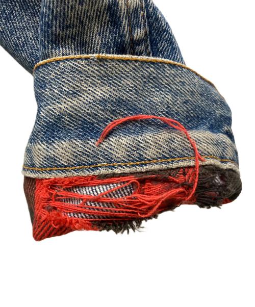 LEVI'S（リーバイス）LEVI'S (リーバイス) 80's チェックライニングデニムジャケット インディゴ サイズ:不明の古着・服飾アイテム