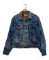 LEVI'S（リーバイス）の古着「80's チェックライニングデニムジャケット」｜インディゴ