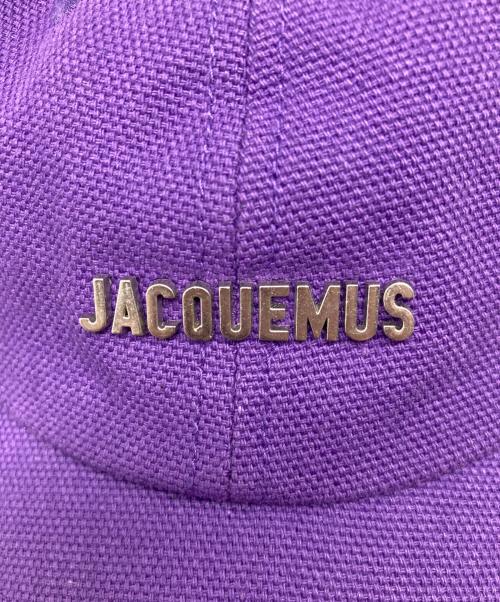 jacquemus（ジャックムス）JACQUEMUS (ジャックムス) Artichaut キャップ パープルの古着・服飾アイテム