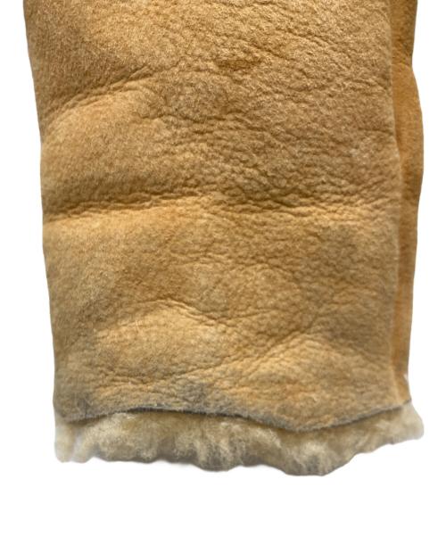 COACH（コーチ）COACH (コーチ) Eagle Raggedy Shearling Jacket ブラウン サイズ:2の古着・服飾アイテム