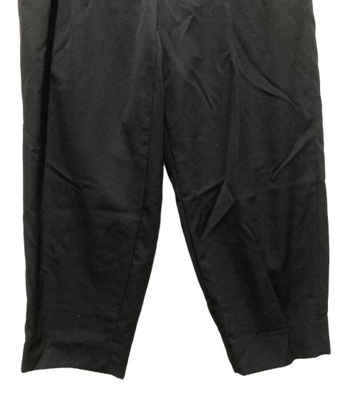 COMME des GARCONS HOMME PLUS（コムデギャルソンオムプリュス）COMME des GARCONS HOMME PLUS (コムデギャルソンオムプリュス) ウールギャバ2タックワイドパンツ ブラック サイズ:Ｓの古着・服飾アイテム