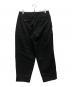 COMME des GARCONS HOMME PLUS (コムデギャルソンオムプリュス) ウールギャバ2タックワイドパンツ ブラック サイズ:Ｓ：28000円