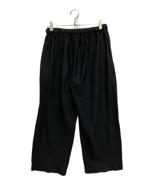 HOMME PLISSE ISSEY MIYAKE（オム プリッセ イッセイ ミヤケ）HOMME PLISSE ISSEY MIYAKE (オムプリッセ イッセイ ミヤケ) プリーツパンツ ブラック サイズ:1の古着・服飾アイテム