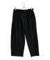 HOMME PLISSE ISSEY MIYAKE（オムプリッセ イッセイ ミヤケ）の古着「プリーツパンツ」｜ブラック