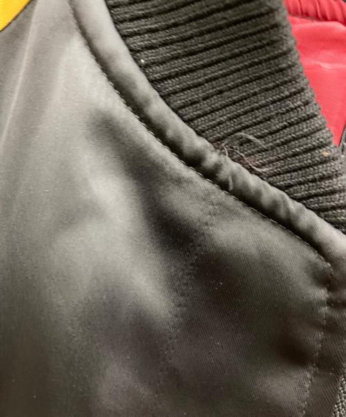 HARDCORE CHOCOLATE（ハードコア チョコレート）HARDCORE CHOCOLATE (ハードコア チョコレート) スカジャン イエロー×ブラック サイズ:XLの古着・服飾アイテム