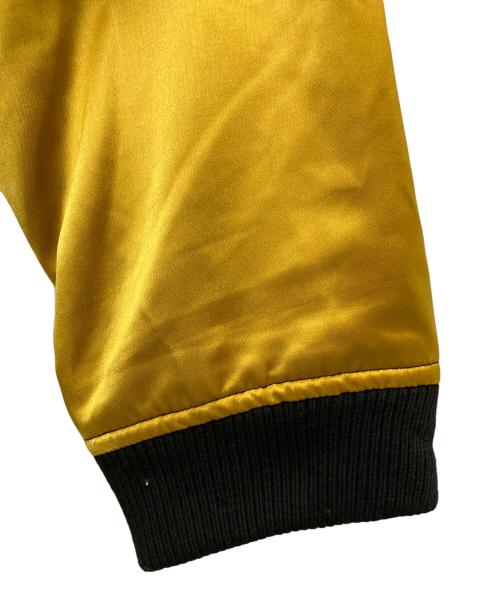 HARDCORE CHOCOLATE（ハードコア チョコレート）HARDCORE CHOCOLATE (ハードコア チョコレート) スカジャン イエロー×ブラック サイズ:XLの古着・服飾アイテム