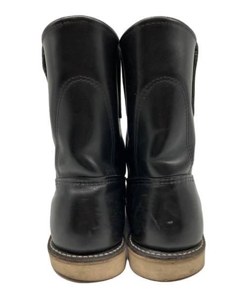 RED WING（レッドウィング）RED WING (レッドウィング) PECOS BOOTS ブラック サイズ:US 7 1/2の古着・服飾アイテム