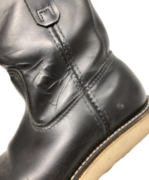 RED WING（レッドウィング）RED WING (レッドウィング) PECOS BOOTS ブラック サイズ:US 7 1/2の古着・服飾アイテム