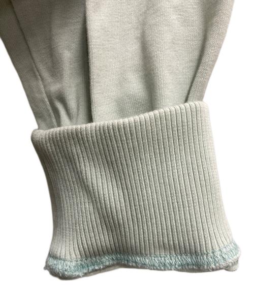 ami（アミ）ami (アミ) ハートロゴ刺繍カットソー 黄緑 サイズ:Ⅿの古着・服飾アイテム