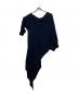 LIMI feu (リミフゥ) アシンメトリー変形ワンピース ネイビー サイズ:S：11000円