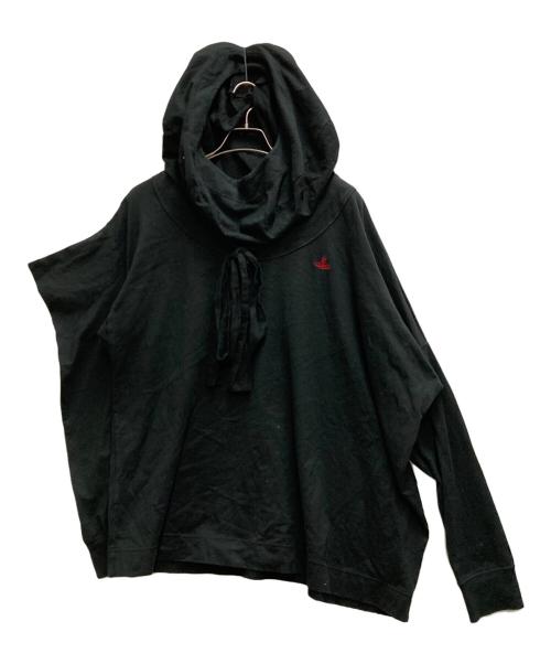 Vivienne Westwood RED LABEL（ヴィヴィアンウエストウッドレッドレーベル）Vivienne Westwood RED LABEL (ヴィヴィアンウエストウッドレッドレーベル) オーブ刺繍プルオーバーパーカー ブラック サイズ:Ⅿの古着・服飾アイテム