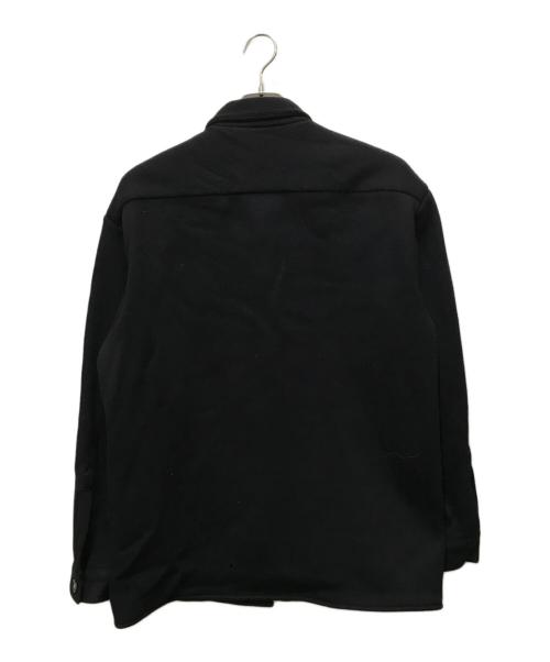 FUJI（フジ）FUJI (フジ) ウールレギュラーカラーシャツ ネイビー サイズ:Sの古着・服飾アイテム