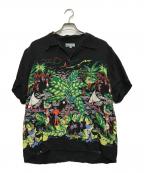 JOHN SEVERSONジョン セバーソン）の古着「ハワイアンシャツ」｜ブラック