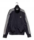 adidasアディダス）の古着「トラックジャケットAURORABLACK」｜チャコールグレー