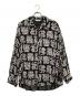 SASQUATCHfabrix.（サスクワッチファブリックス）の古着「総柄レーヨンシャツ」｜ブラック