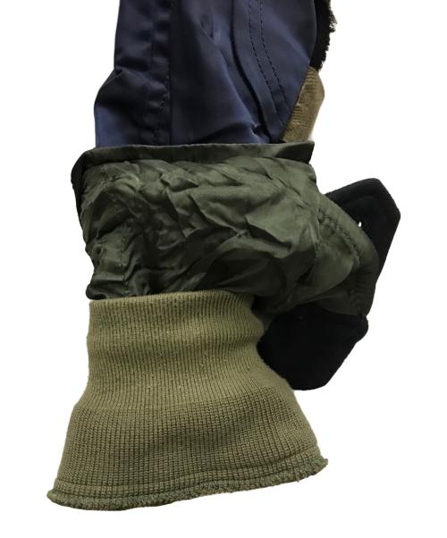 sacai（サカイ）sacai (サカイ) ハイブリッドミリタリージャケット ネイビー サイズ:１の古着・服飾アイテム